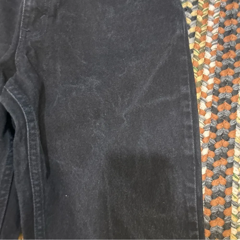 Vintage 90s Levis 950 Womens Black Jeans Relaxed Fit Orange Tab Tapered Leg SZ 9 - Picture 5 of 7